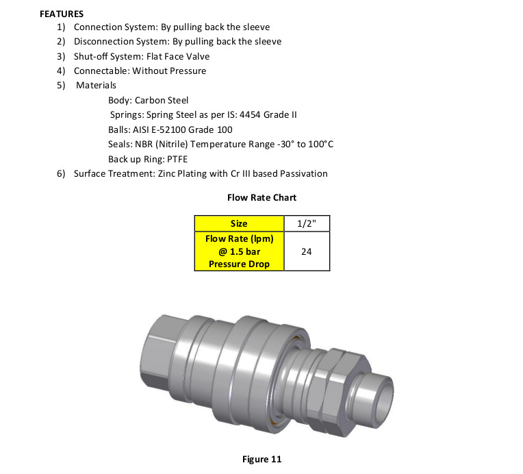 5676 Trailer Brake couplings